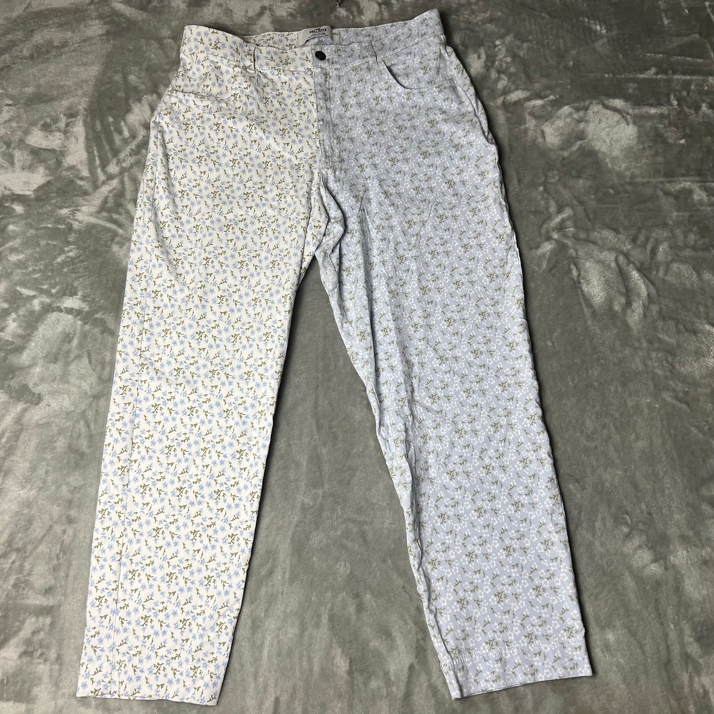 Hollister California Ultra High Rise Floral split Print Pants Size L